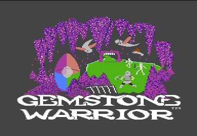 Gemstone Warrior screenshot 2 for Commodore 64